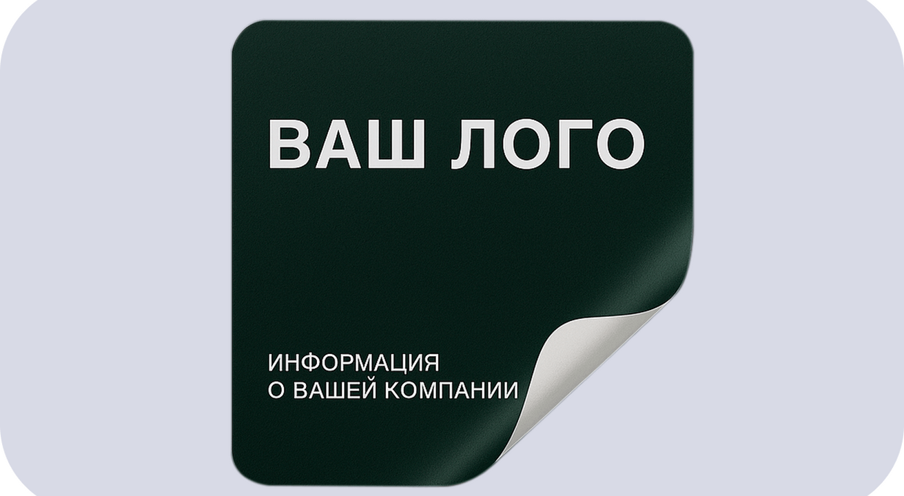Декоративная обработка этикеток