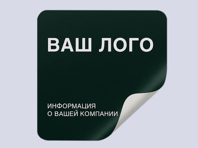 Декоративная обработка этикеток